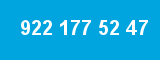 922 177 52 47